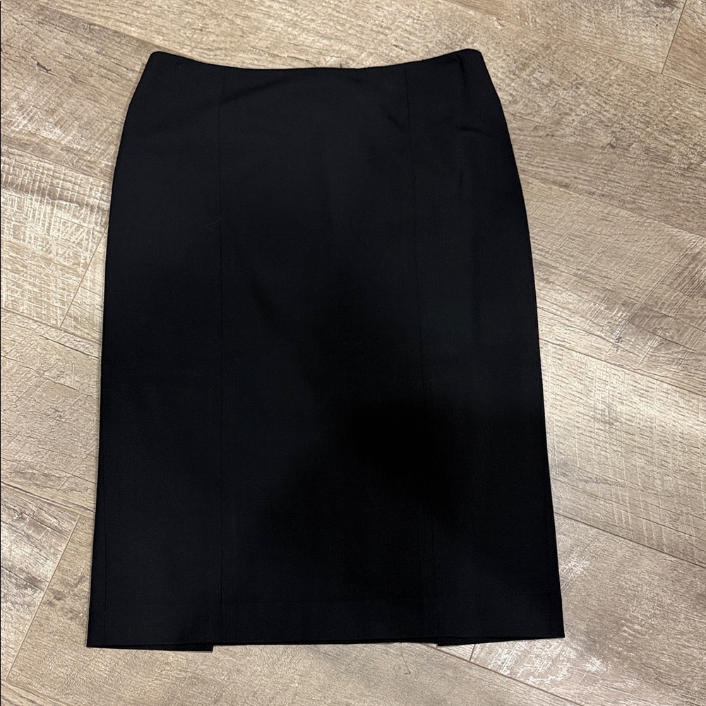 Theory Elegant Black Pencil Skirt